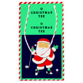 Golf Christmas Klein Cadeauzakje (Achterkant)