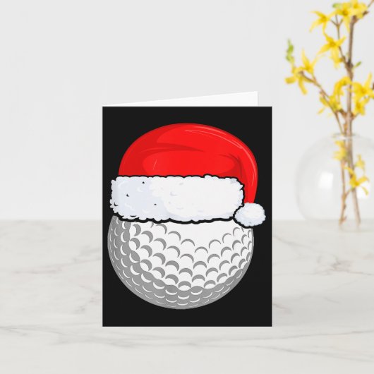 Golf Christmas Pajama Shirt, Men Women Kids  Kaart (Gele Bloem)