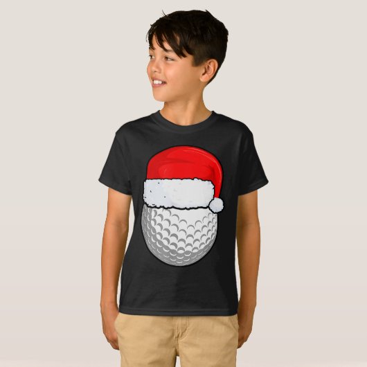 Golf Christmas Pajama Shirt, Men Women Kids  T-shirt (Voorkant volledig)