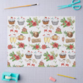 Golf Christmas Party with golf bakery themed Tissuepapier (Craft)