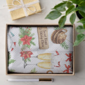 Golf Christmas Party with golf bakery themed Tissuepapier (Geschenk)