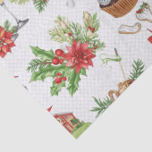 Golf Christmas Party with golf bakery themed Tissuepapier (Detail)