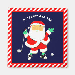 Golf Christmas Stocking Stuffer Magneet