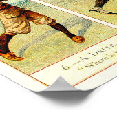  Golf Cigarette Kaarten afdrukken Poster (Hoek)