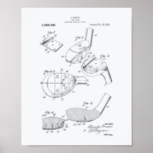 Golf Club 1919 Patent Art - Witboek