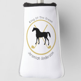 Golf Club and Horse Personalized Golfheadcover