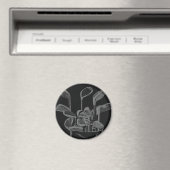 GOLF CLUB ART MAGNEET (Insitu (Vaatwasser))