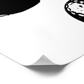 Golf Club Ball Poster Modern Sports Print (Hoek)