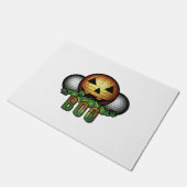 Golf Club Course Halloween Golfer Retirement Gift Deurmat (Schuin)