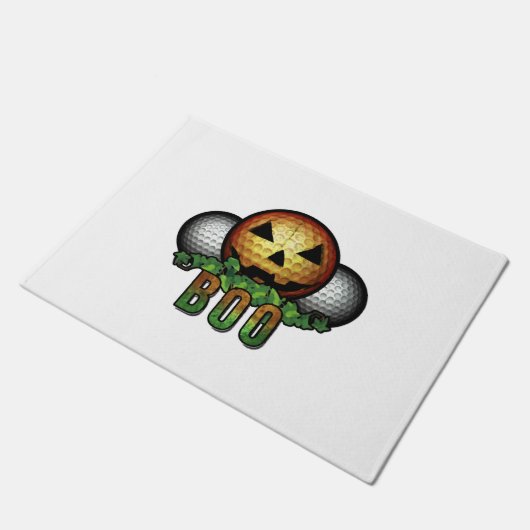Golf Club Course Halloween Golfer Retirement Gift Deurmat (Schuin)