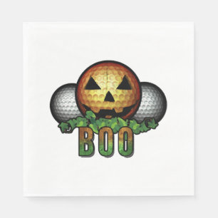 Golf Club Course Halloween Golfer Retirement Gift Servet