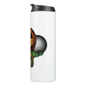 Golf Club Course Halloween Golfer Retirement Gift Thermosbeker (Geroteerd rechts)