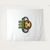 Golf Club Course Halloween Golfer Retirement Gift Wandkleed (Voorkant (horizontaal))