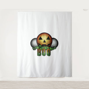 Golf Club Course Halloween Golfer Retirement Gift Wandkleed