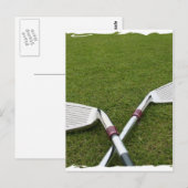 Golf Club Design Briefkaart (Voorkant / Achterkant)