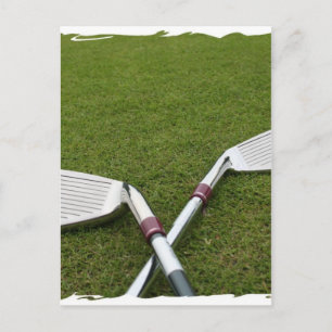 Golf Club Design Briefkaart