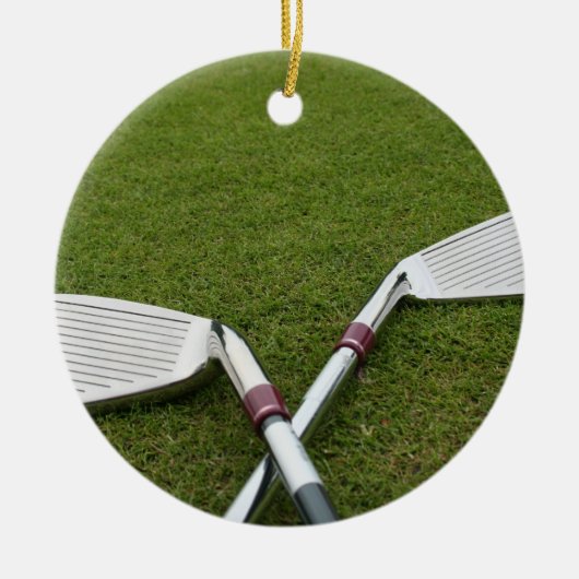 Golf Club Design Ornament (Voorkant)