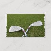 Golf Club Design Visitekaartje (Achterkant)