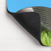 Golf Club Driver en ball Muismat (Hoek)