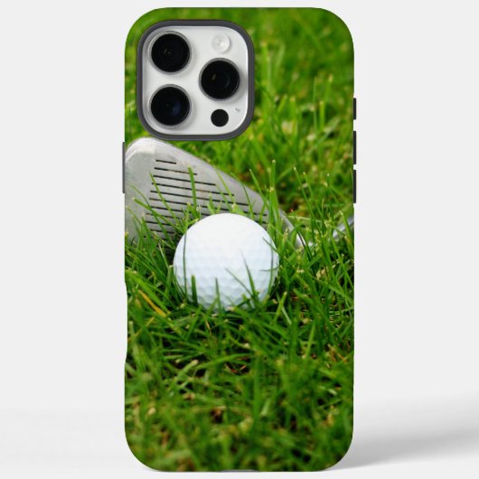 Golf Club en Golf Ball Case-Mate iPhone Case (Achterkant)