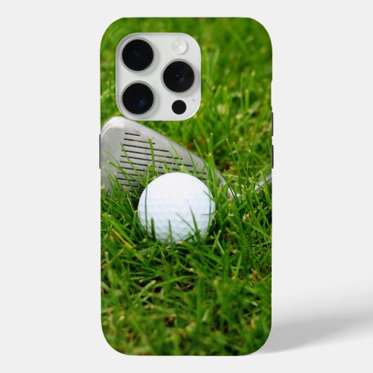 Golf Club en Golf Ball Case-Mate iPhone Case (Achterkant)