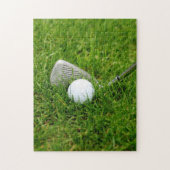 Golf Club en Golf Ball Legpuzzel (Verticaal)