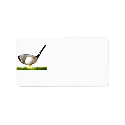 Golf Club Etiket (Voorkant)