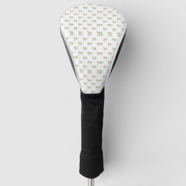 Golf club head cover with a sleek design
