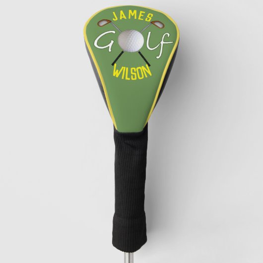 Golf Club Head Hoesje (chauffeur) Golfheadcover (Voorkant)