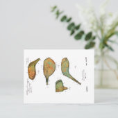 GOLF CLUB HEADS 1925 PATENT - Briefkaart (Staand voorkant)