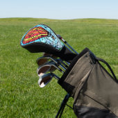 Golf Club Hoesje - Festival in vlucht Golfheadcover (Insitu)