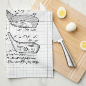  Golf Club Illustratie Theedoek (Quarter Fold)