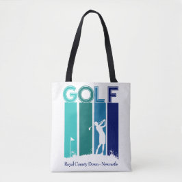 Golf Club Ladies League Gepersonaliseerd Canvas ta Tote Bag