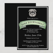 Golf Club League Bedrijfslogo Toernooi Kaart (Voorkant / Achterkant)