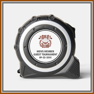 Golf Club League Logo Personaliseer bericht Rolmaat