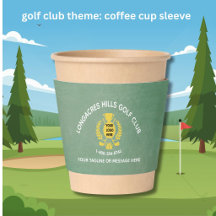 Golf Club League Textured Merklogo Bericht