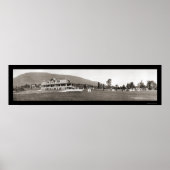 Golf Club Manchester Foto 1911 Poster (Voorkant)