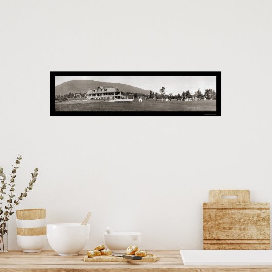 Golf Club Manchester Foto 1911 Poster (Keuken)