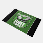 Golf Club NAME Pro Golfer Player Persoonlijk Deurmat (Schuin)