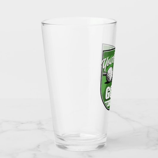 Golf Club NAME Pro Golfer Player Persoonlijk Glas (Rechts)