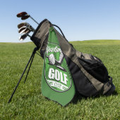 Golf Club NAME Pro Golfer Player Persoonlijk Golfhanddoek (Groen)