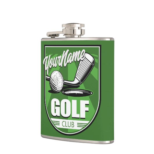 Golf Club NAME Pro Golfer Player Persoonlijk Heupfles (Links)