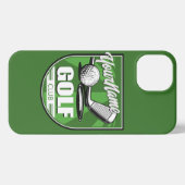 Golf Club NAME Pro Golfer Player Persoonlijk iPhone Hoesje (Achterkant horizontaal)