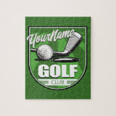 Golf Club NAME Pro Golfer Player Persoonlijk Legpuzzel (Verticaal)