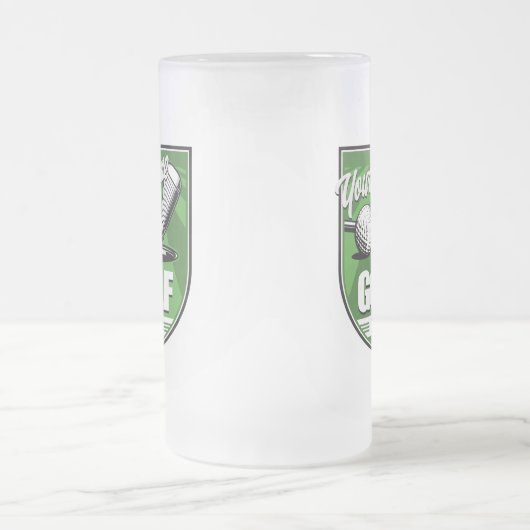 Golf Club NAME Pro Golfer Player Persoonlijk Matglas Bierpul (Center)