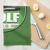 Golf Club NAME Pro Golfer Player Persoonlijk Theedoek (Quarter Fold)