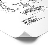 Golf Club Patent Poster (Hoek)