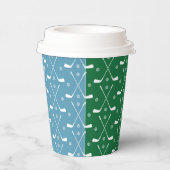 Golf Club Patroon Papieren beker (Rechts)