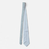 Golf Club Pattern Design Stropdas (Achterkant)