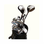 Golf Club Sculpture Staand Fotobeeldje<br><div class="desc">Ken je iemand die van golfspelen houdt? Ben je op zoek naar een geschenk voor hen? Kijk niet meer! Deze sculptuur is uitgerust met driedimensionale mini-golfclubs om je belangrijke persoon te herinneren aan hun favoriete verleden tijd.</div>